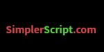 simplerScript logo